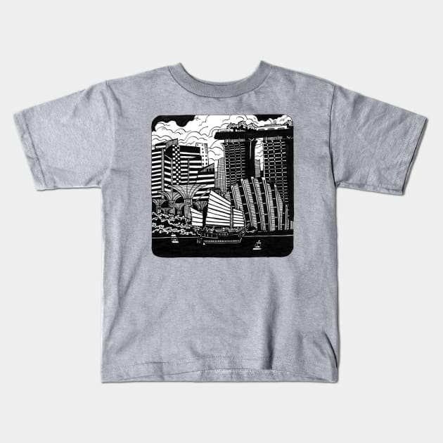 Singapore Kids T-Shirt by Senko